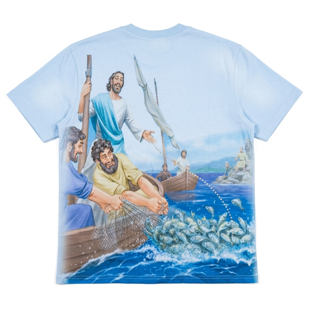 T-Shirt Goods Bless Azul Cielo